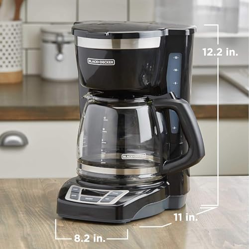 12-Cup Digital Programmable Coffee Maker G188466