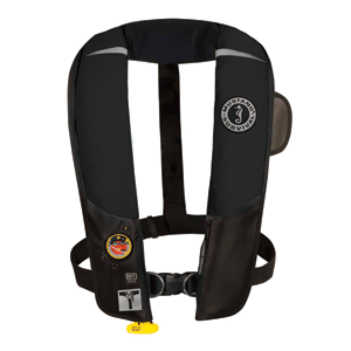 Black Inflatable Automatic PFD with Harness Z737291