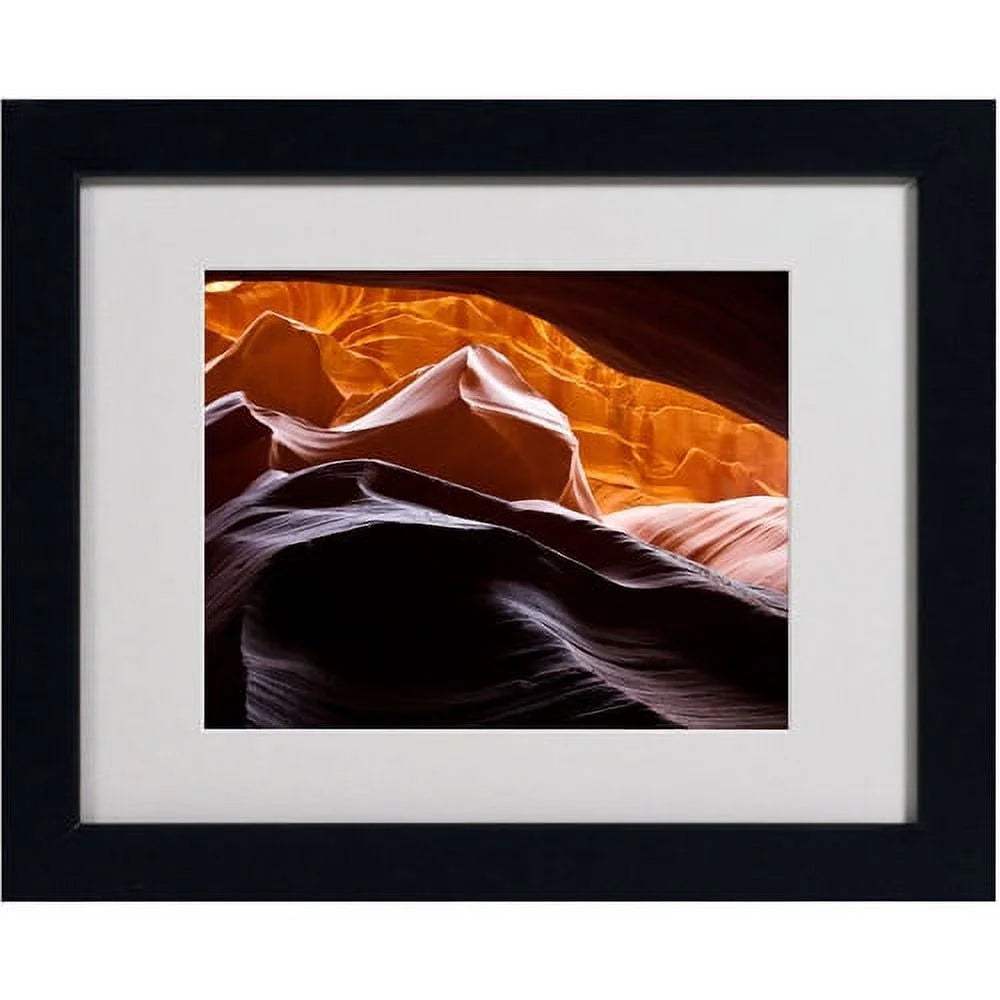 Antelope Canyon 3 11" x 14" Black Frame Art J2668