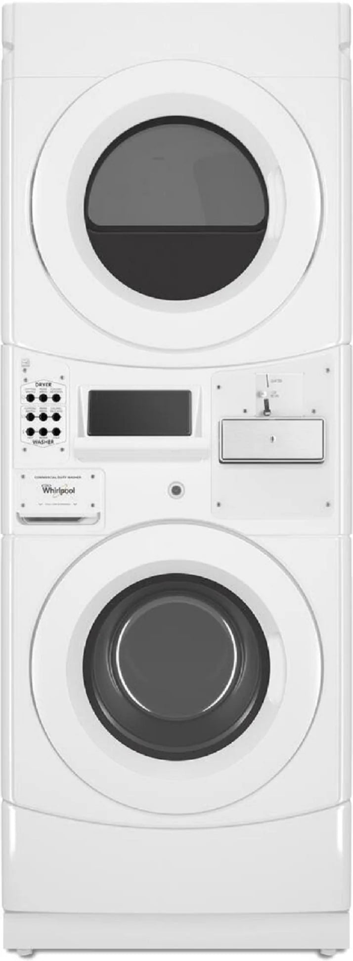 27 Inch Commercial Gas Stack Washer/Dryer X178