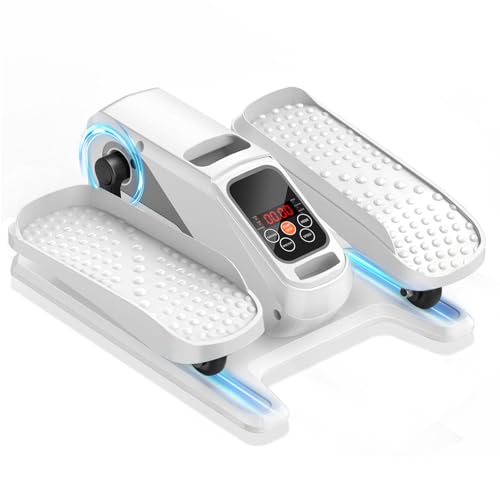 Electric Under Desk Elliptical Machine with Remote Control, 15 Adjustable Speeds O74045