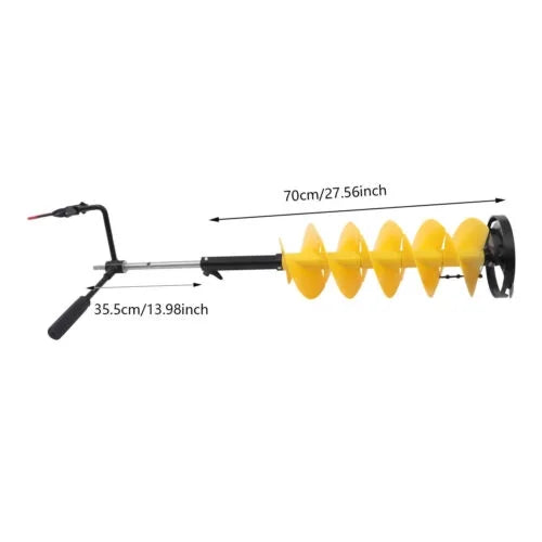 Ice Drill Auger Bit 8'' with Drill Adapter Y43327