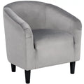 Yellow Upholstered Velvet Accent Chair W891472