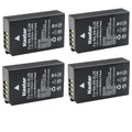 4-Pack EN-EL20 Battery Replacement for Nikon Camera K49335