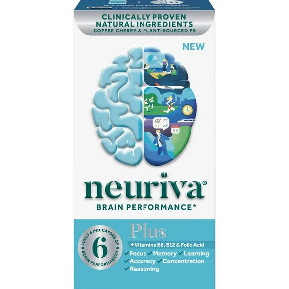 Brain Health Supplement 30 Count with Coffee Cherry & Phosphatidylserine 2 Pack J494
