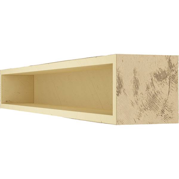 Sandblasted Faux Wood Fireplace Mantel A1325