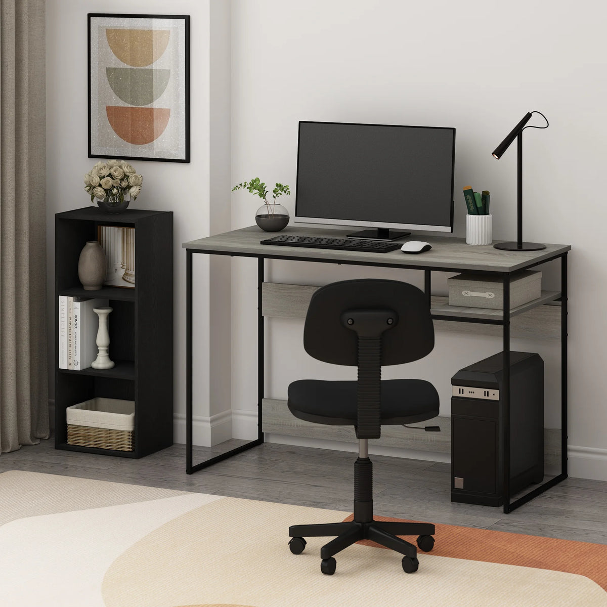 3-Tier Open Shelf Bookcase K48482