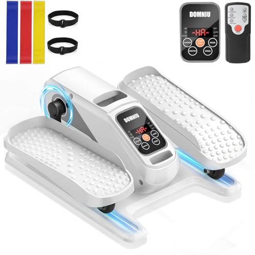 Electric Under Desk Elliptical Machine with Remote Control, 15 Adjustable Speeds O74045
