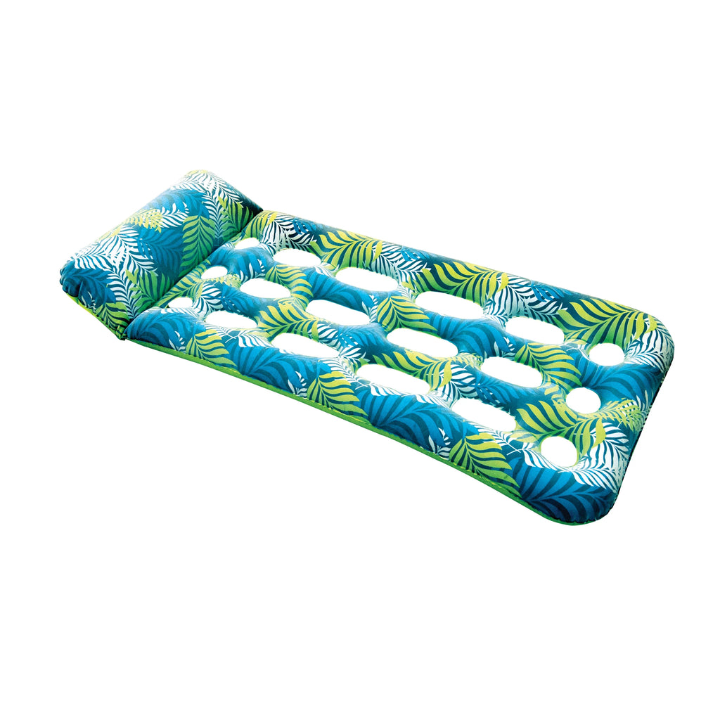 Green Contour Lounge with Headrest and Staycool Vents Z2098