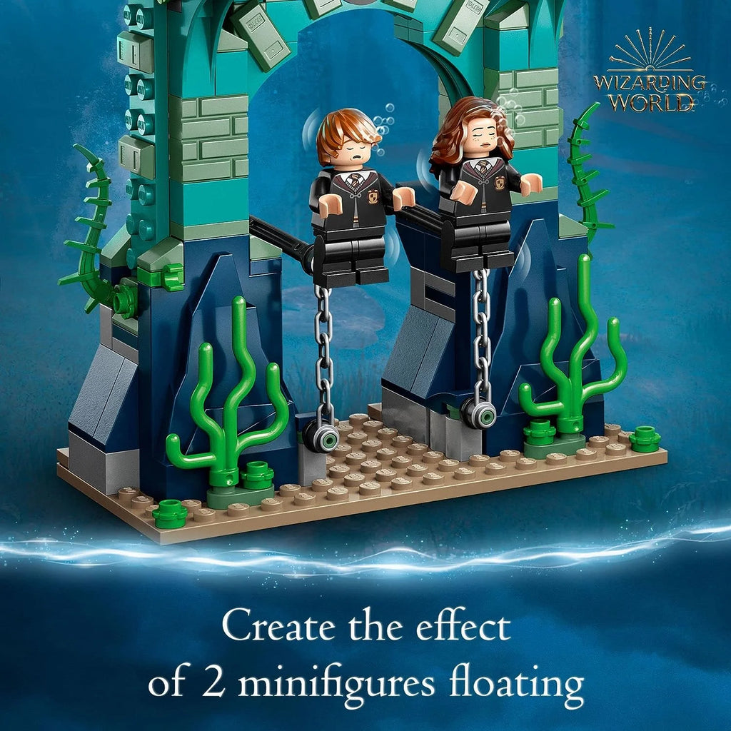 LEGO Harry Potter Triwizard Tournament: The Black Lake Building Set 76420 Toy Playset with Harry, Hermione, and Ron Minifigures B76284