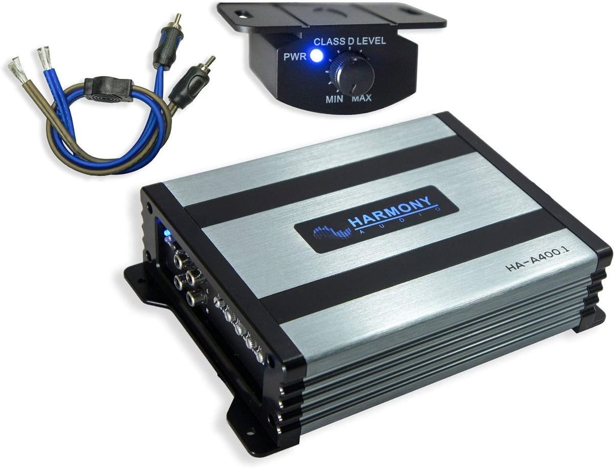 Dual 10" CompC Ported Sub Box Enclosure with 800 Watt Amplifier and Amp Install Kit V545