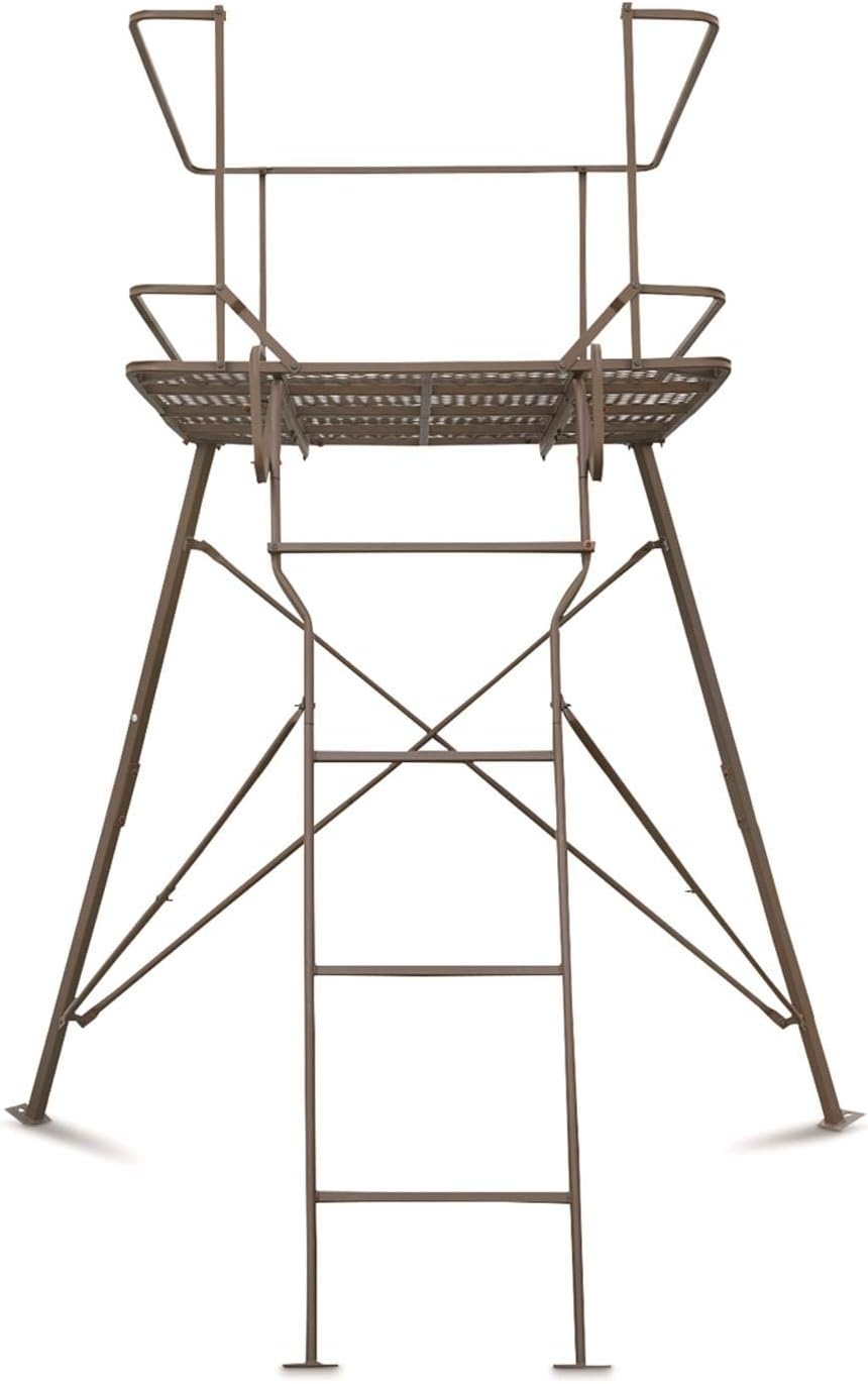 6 Foot 2-Man Elevated Hunting Tripod Stand U329