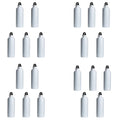 20pcs 750ml Aluminum Water Bottles with Carabiner Hook U90793