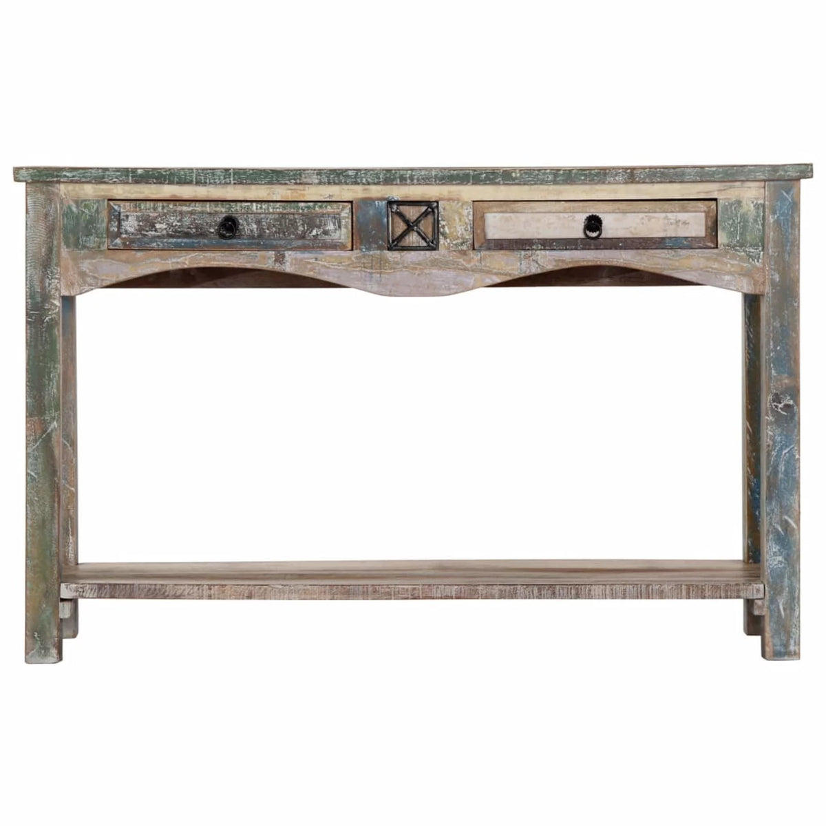 Solid Reclaimed Wood Console Table I68753