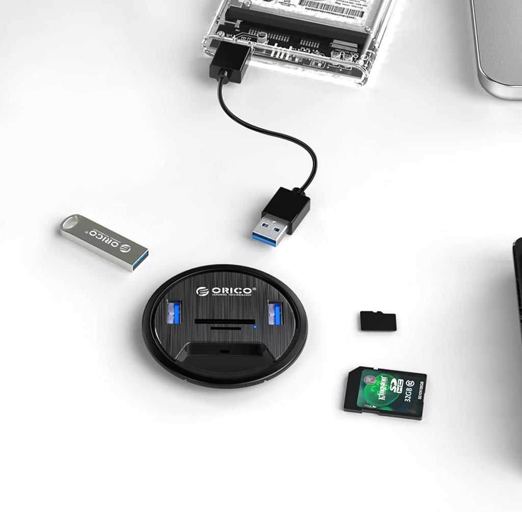 USB 3.0 Hub with SD/TF Card Reader G11154