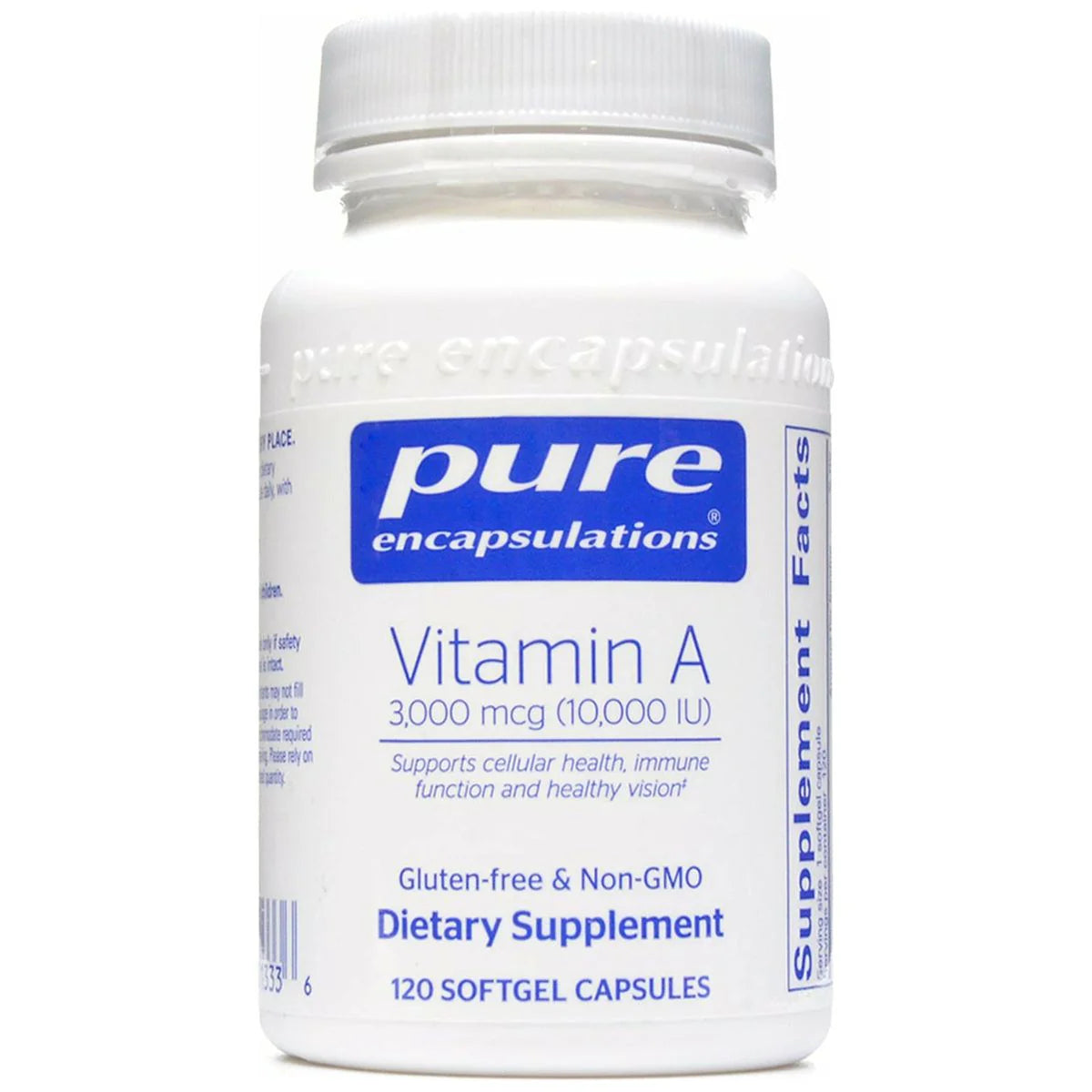 Vitamin A 10,000 IU 120 gels S6417
