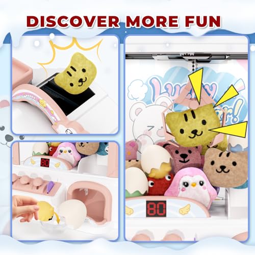 Claw Machine for Kids Mini Vending Machine Candy Grabber Dispenser Toy O56149