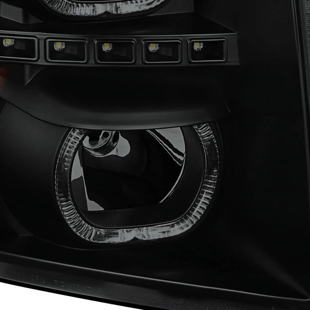 Black Smoked LED Projector Headlights and Tail Light G408860