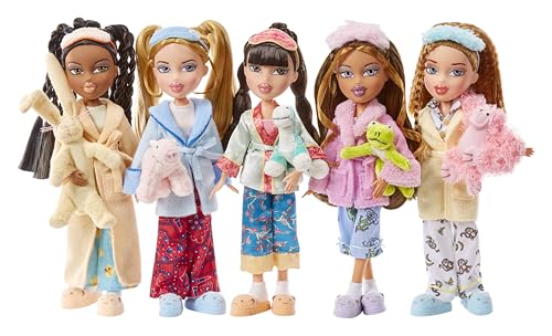 Fashion Doll with 2 Sets of Pajamas, Plush, and Accessories T658