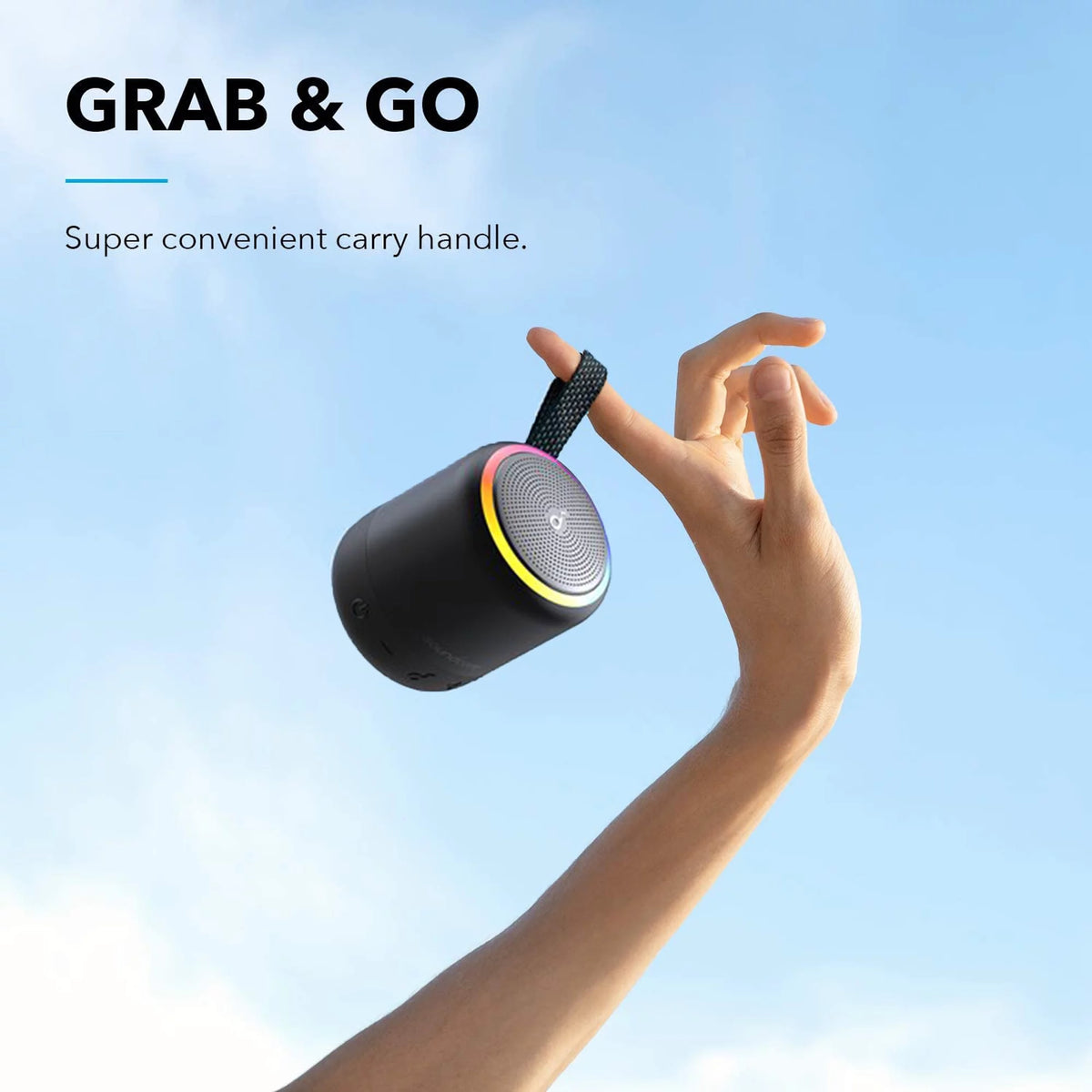 Portable Speaker, 15-Hour Playtime, IPX7 Waterproof R613