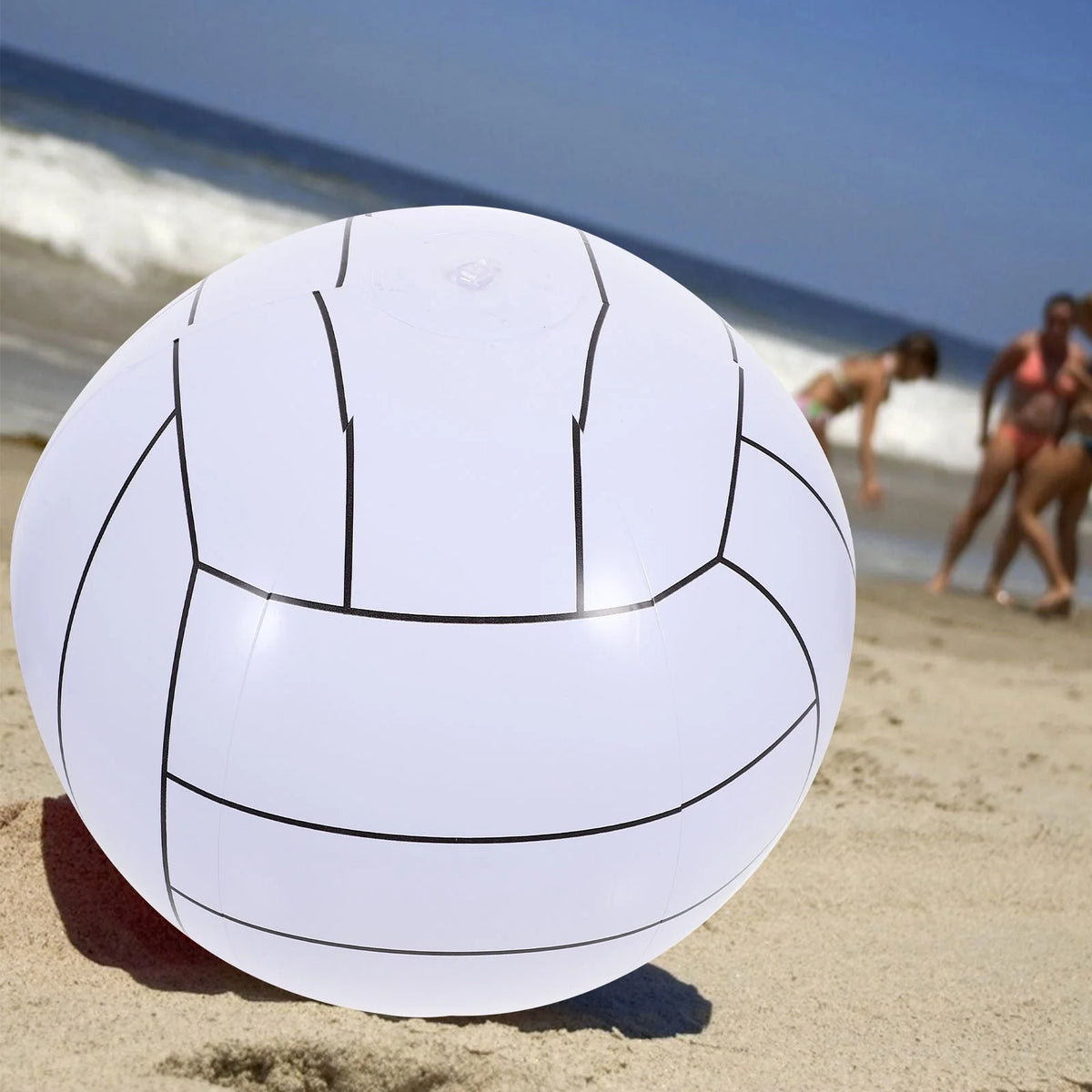 1 Set of Inflatable Beach Balls Water Pool Toys K942988