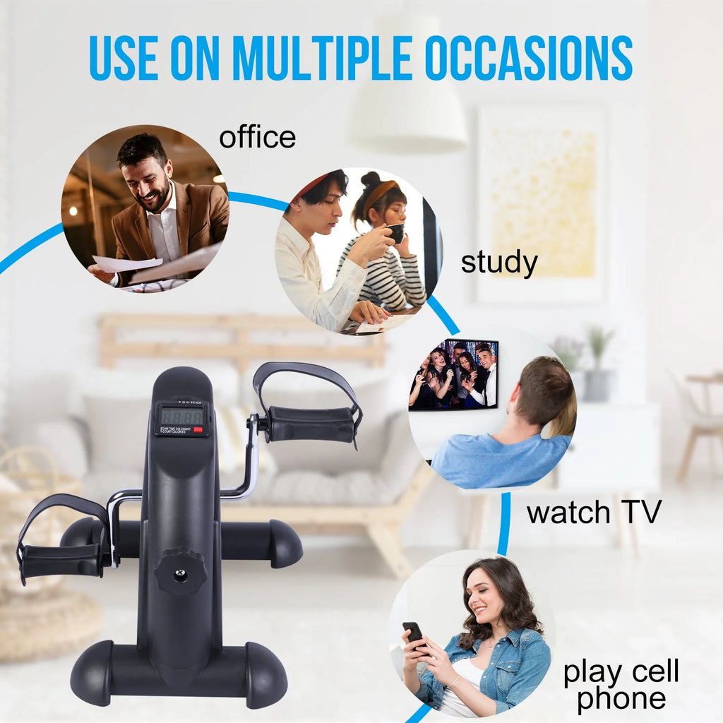 Mini Exercise Bike with LCD Screen Display U4818