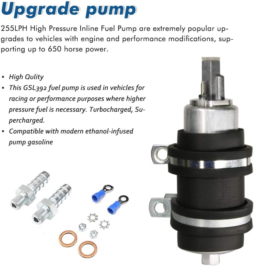Fuel Pump 255LPH High Pressure Pack of 2 O211062