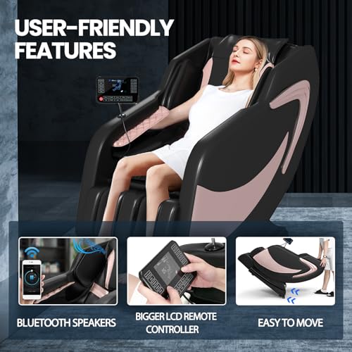 Full Body Zero Gravity Shiatsu Massage Recliner with Heat and Airbags L55925