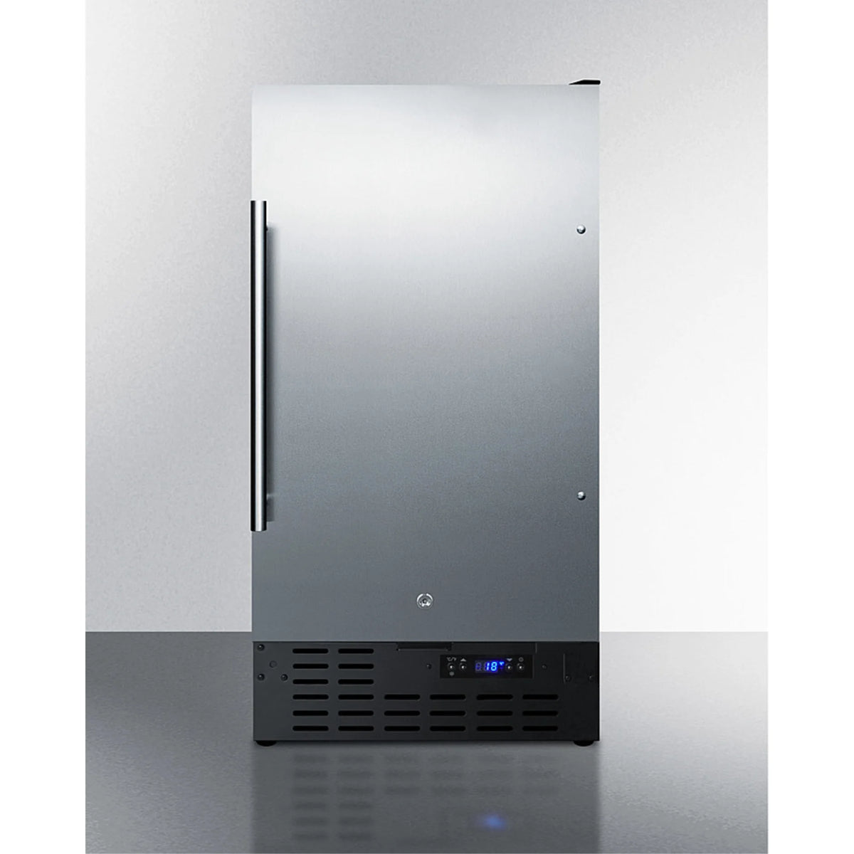 18" Undercounter Crescent Icemaker with Stainless Steel Door M941089