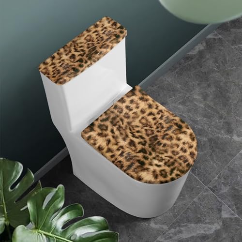 Red Christmas Toilet Seat Cover & Tank Cover Set 2Pcs A486124