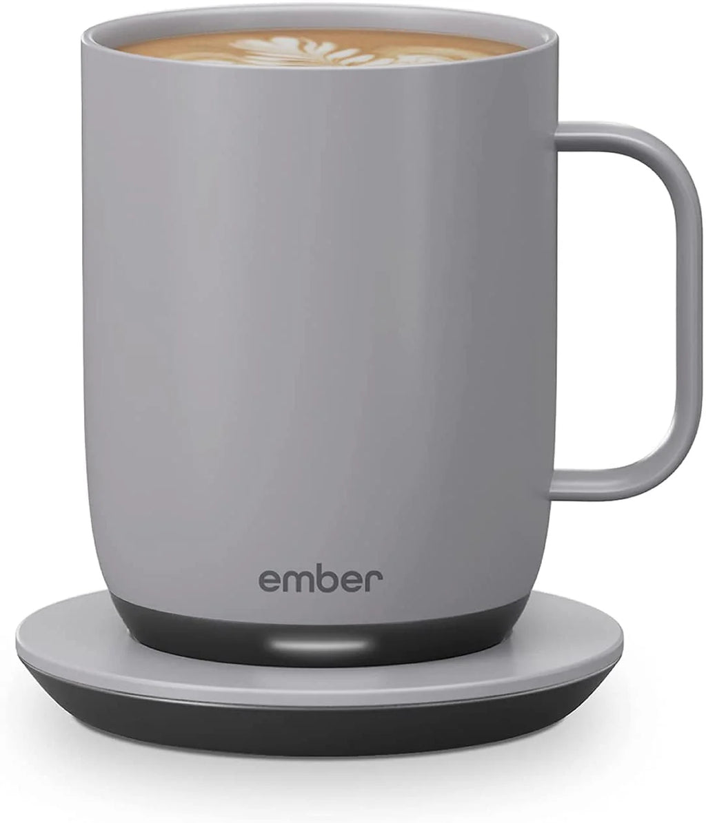 14 oz Black App Controlled Heated Coffee Mug O6078