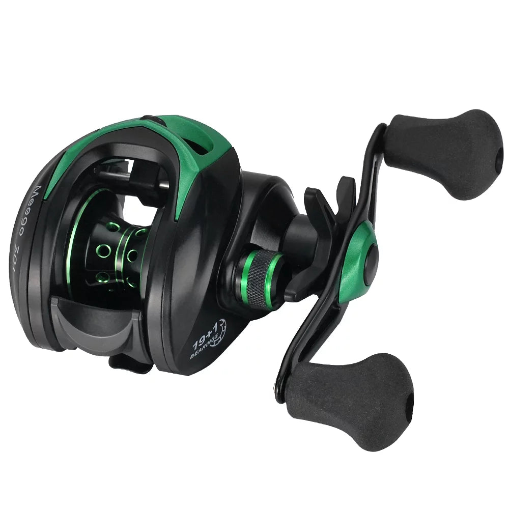Lightweight 9.1:1 Gear Ratio Baitcast Fishing Reel J33444