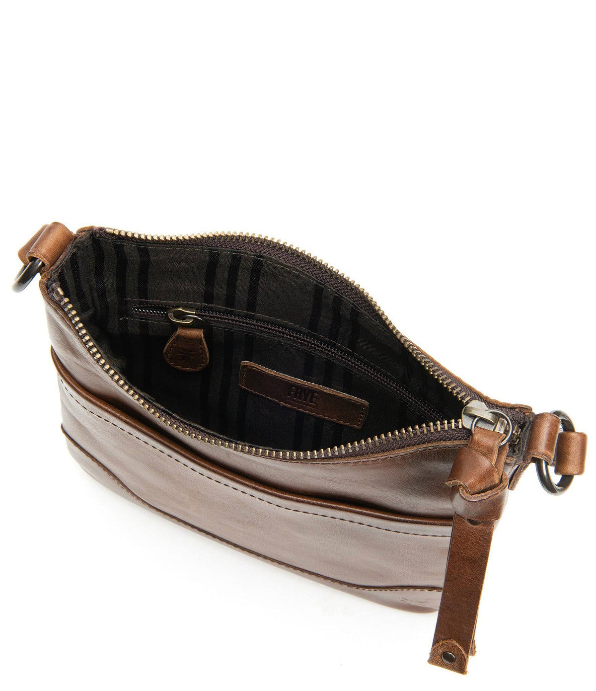 Dark Brown Leather Swing Pack Q3547