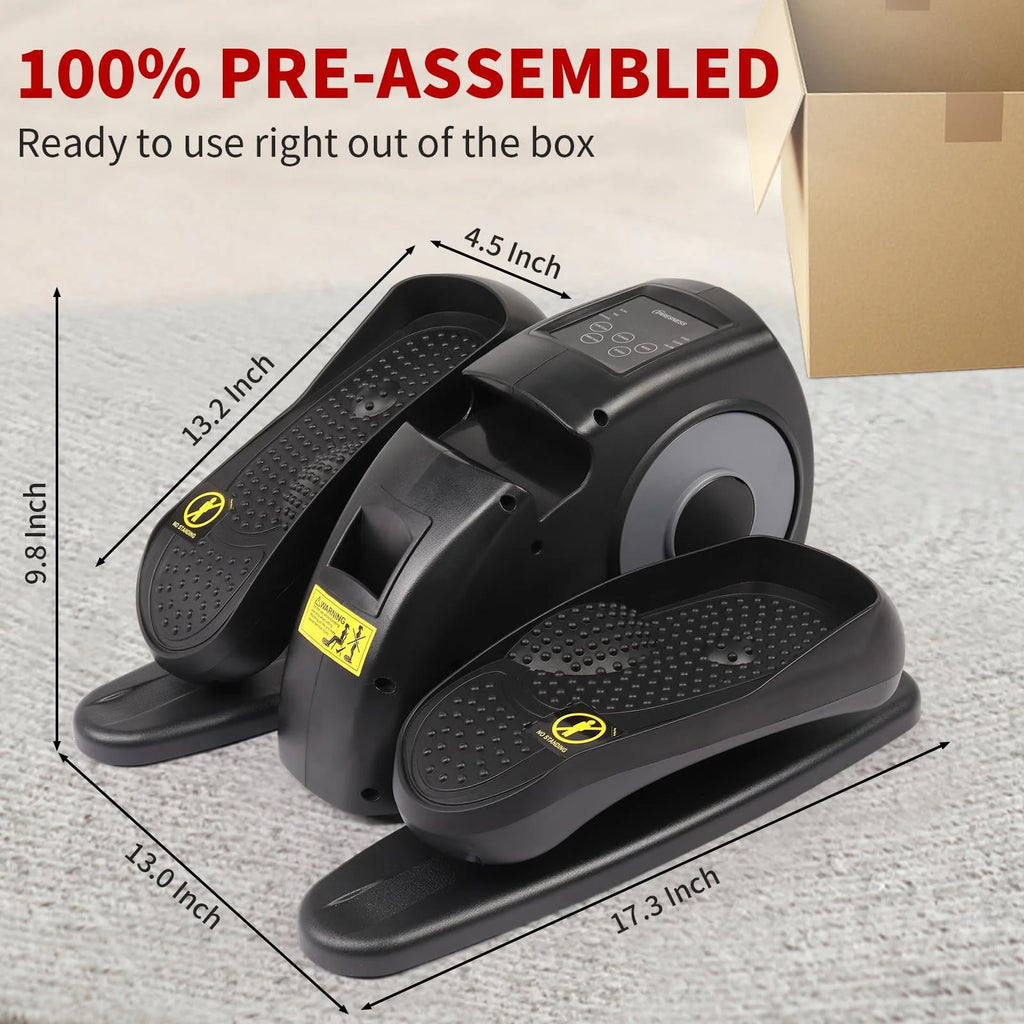Black/Gray Electric Elliptical Trainer Z122