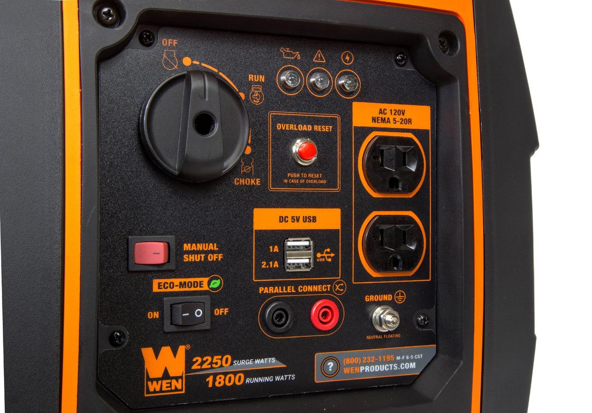 2250-Watt Portable Inverter Generator U343764