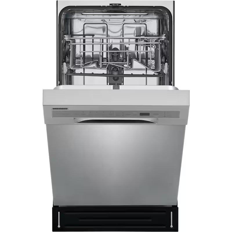 18 In. Front Control Built-In Tall Tub Dishwasher in Stainless Steel with 6-Cycles, 52 dBA O977