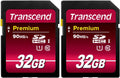 32GB SecureDigital SDHC UHS-1 Class 10 Memory Card (2-Pack) X212