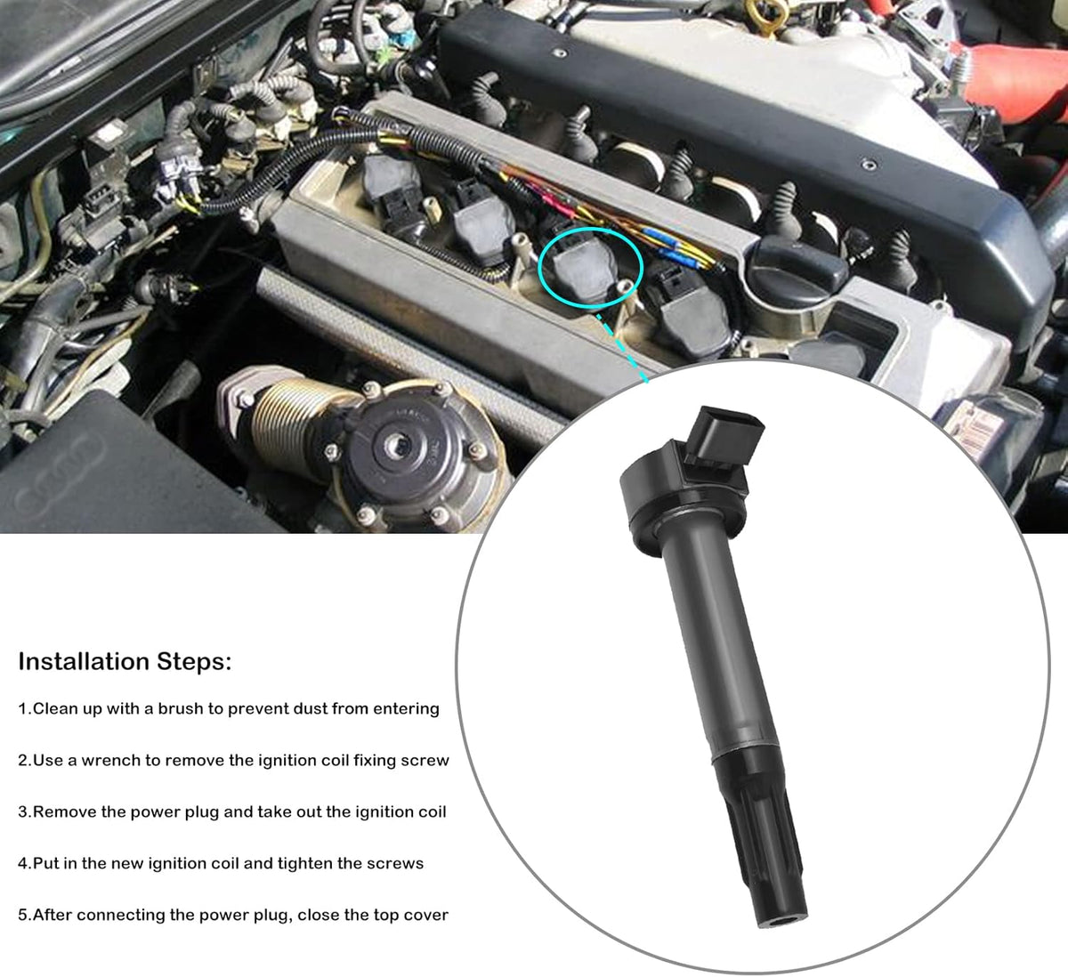 Set of 4 Ignition Coil Packs Q469170