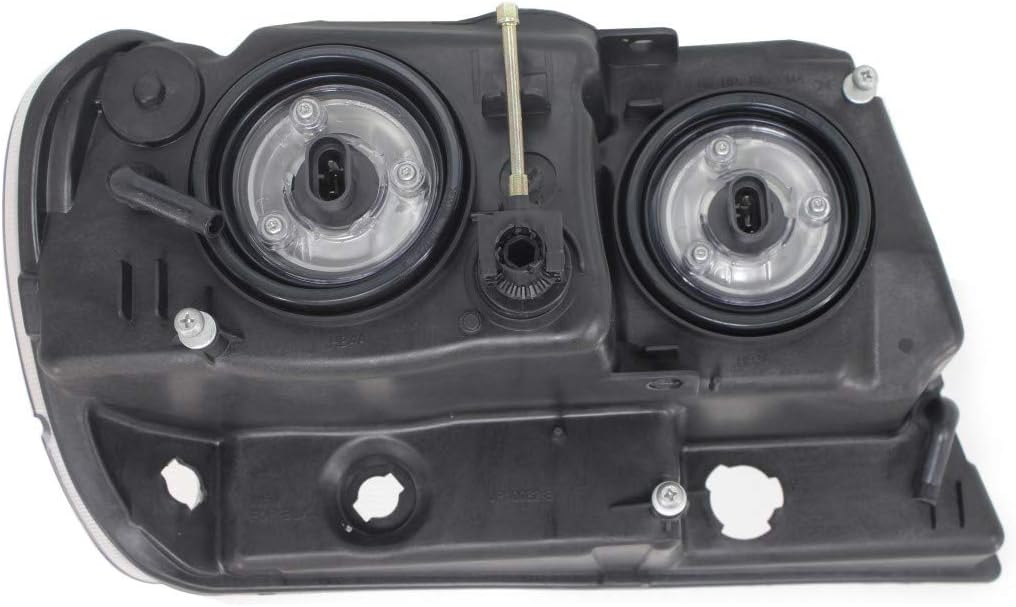 Headlight Assembly for Jeep Grand Cherokee 1999-2004 Pair Driver and Passenger Side P74107