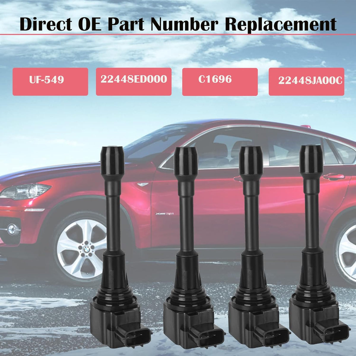 Set of 4 Ignition Coil Packs Q469170