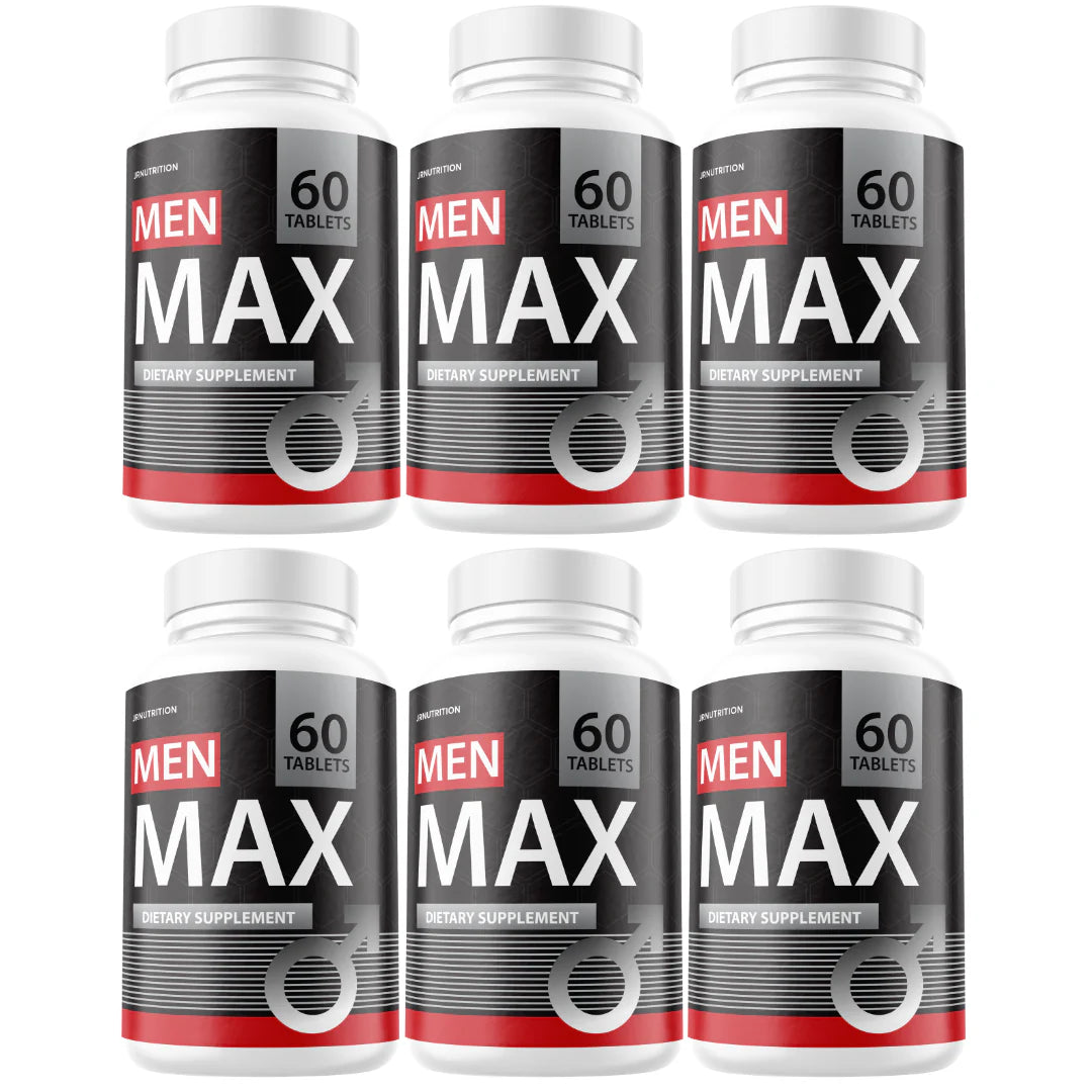 Men Max Enhancement Pills Performance & Drive 6 Bottles V101