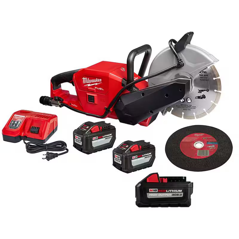 18V Lithium-Ion Brushless Cordless 9 in. Cut Off Saw Kit D531396