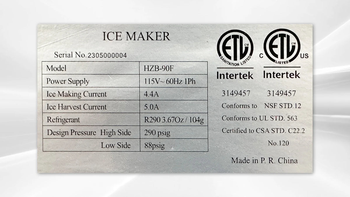 Commercial Ice Cube Maker Machine H518
