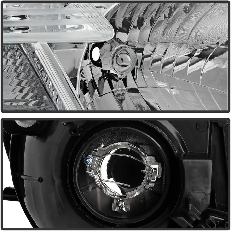 Chrome Housing Headlights Headlamps Assembly for Toyota Highlander N61993