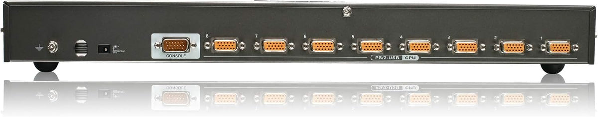 8-Port USB PS/2 Combo VGA KVM Switch with USB KVM Cables I35241