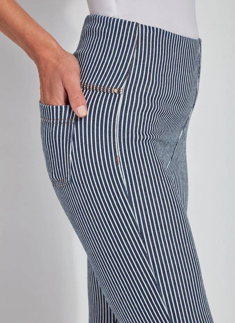Blue Toothpick Crop Pattern Z6106