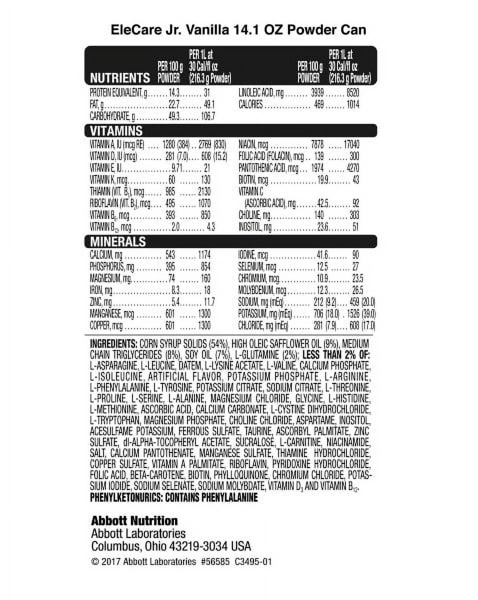 Nutrition Powder 14.1-oz Pack of 6 F61141