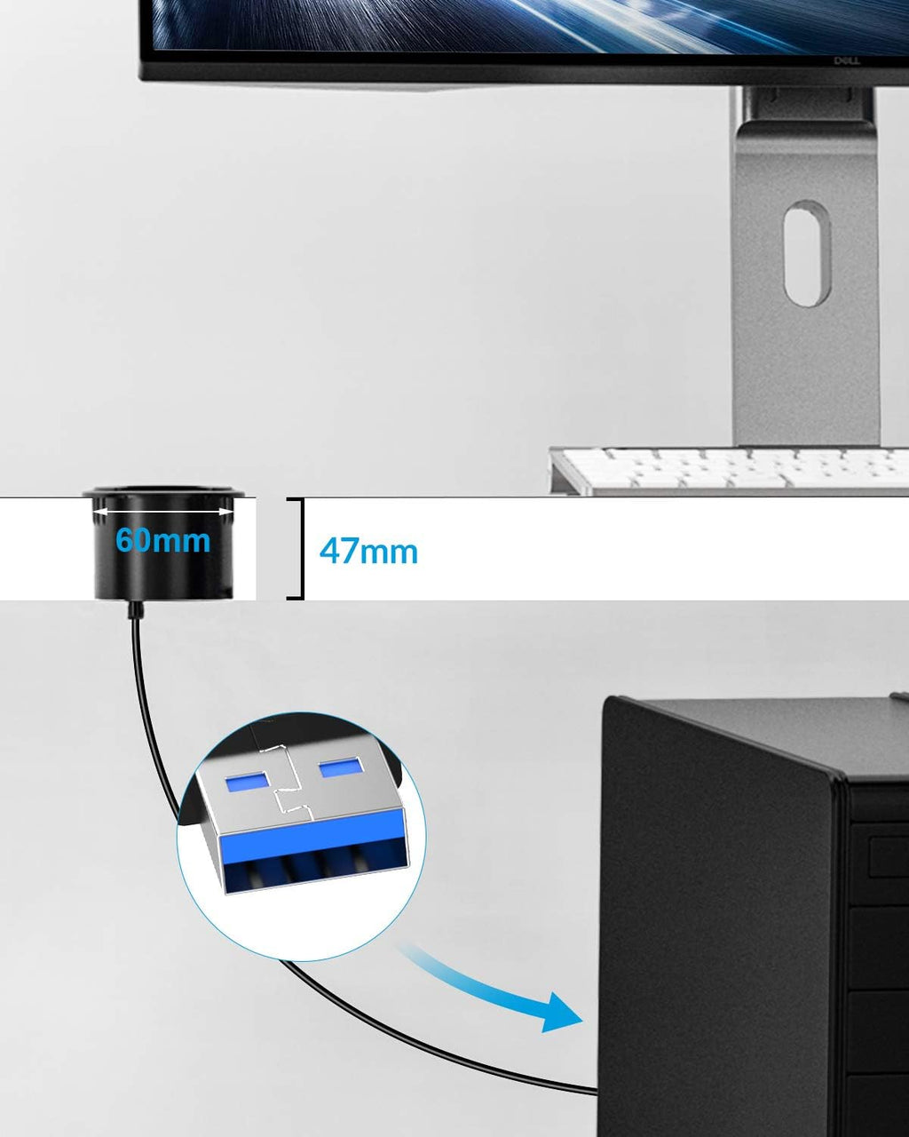 USB 3.0 Hub with SD/TF Card Reader G11154