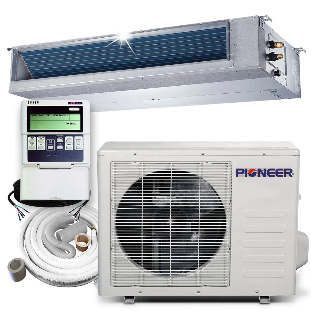 9,000 BTU 20.5 SEER Ceiling Concealed Ducted Mini Split V54979