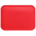 Red Fiberglass Tray - 6/Case Y660